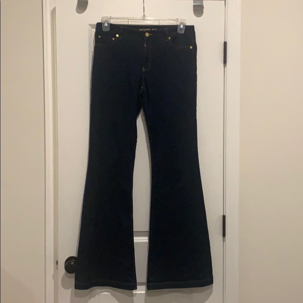 Michael Kors bell bottom jeans